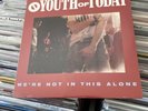 YOUTH OF TODAY We're Not In This Alone LP WHITE VINYL RECORD ALBUM REVELATION