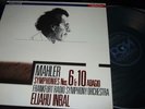 INBAL : MAHLER SYMPHONIES NOS.6&10 AUDIOPHILE 2LP 1987 DENON OX 3305/6 JAPAN