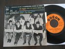 THE BEATLES  FRENCH EP SOE 3756 IF I FELL  avec  languette