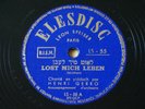 Yiddish Henri Gerro Lost Mich Leben 78RPM Elesdisc LS-55