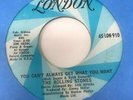 The Rolling Stones You Can't Always Get What You Want Vinyl Record 45 RPM 1969