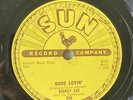 Rockabilly 78 RPM-DICKEY LEE- GOOD LOVIN' SUN 280 ROCKABILLY RECORD