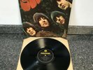 LP VINYL THE BEATLES RUBBER SOUL UK 2ND PRESS MONO PMC 1267  EX/EX