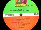 AC / DC Dirty Deeds Done Dirt Cheap 1976, Record Album (P7)