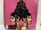 SIGNED Cardi B WAP Limited Edition Gold Vinyl Megan Thee Stallion NEW/SEALED