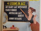 4 Lessons in Jazz Cheesecake Vinyl LP Mingus Blakey in Shrink AAMCO Records