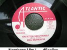 SOUL BROTHERS SIX promo 'You Better Check Yourself' EX- ORIG northern soul 45