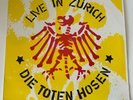 Die Toten Hosen - Live in Zürich, Original 2LP-Vinyl Album,1989, Bandit Records