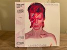 OOP Rykodisc clear vinyl David Bowie ALADDIN SANE 1990 limited edition LP