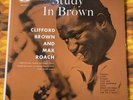 CLIFFORD BROWN   Study In Brown   Emarcy MG-36037 deep groove jazz LP