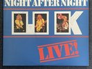 1979 UK LIVE NIGHT AFTER NIGHT LP BOZZIO JOBSON  JOHN WETTON Signed Rare
