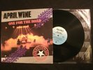 April Wine - One For The Road - 1985 Canada Vinyl 12'' Lp./ VG+/ Hard Rock AOR