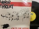 Minor Threat – Out Of Step LP 1983 Dischord Records – Dischord 10 EX/EX UK PRESS
