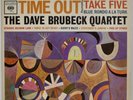 DAVE BRUBECK QUARTET: Time Out US Columbia CS 8192 2-EYE TAS Jazz Vinyl LP