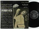 Nino Rota - La Dolce Vita OST LP - RCA Victor - FSO-1 VG++ OG Theatre Program