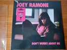Joey Ramone RSD Pink & Black Splatter Vinyl LP Don’t Worry About Me 2021 Ramones
