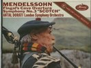 Mercury SR 90123 Mendelssohn, Fingal's Cave Overture (Dorati/ LSO) LP