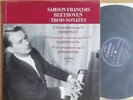 RARE SAMSON FRANCOIS BEETHOVEN 3 SONATAS LP COLUMBIA SAXF 985 FRENCH STEREO ED1