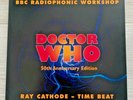 DOCTOR WHO THEME 50th ANNIVERSARY RAY CATHODE TIME BEAT BLUE VINYL 7