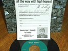 1000 PRESSED  UNPLAYED MINT 45 SINATRA 1960 JFK $400 PROMO 