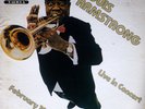 LOUIS ARMSTRONG / Live In Concert Feb.1949 (EX/VG) [0518] LP vinyl