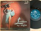 JULIE LONDON LONDON BY NIGHT 1958 US LIBERTY ORIGINAL LRP-3105 TURQ DG LABELS EX