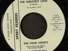 FOUR SONICS: easier said than done / the greatest love SPORT 7