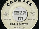 Great Girl Teen Soul Mover 45 JANIE GRANT Roller Coaster / Romeo CAPRICE dj hear
