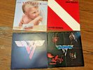 VAN HALEN 4  Vinyl's- VAN HALEN, VAN HALEN II, DIVER DOWN, VAN HALEN MCMLXXXIV