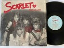 Private Glam Hair Metal LP SCARLET Bazar  Records Rare 1985
