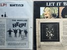 Beatles Help - Let it be + newspapers 2 lp vinyl Russia