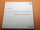 Sealed  - Grumiaux Bach 6 Sonatas and Partitas for Solo Violin Dutch Philips 3LP