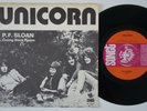 UNICORN P.F. Sloan RARE Sweden 45 SUPERB UK psych sunshine pop FADING YELLOW ish