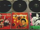 ELVIS PRESLEY RAREST 3 LP LOT: CHRISTMAS ALBUM SELF TITLED 1ST PINK BLUE GOLDEN