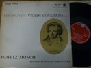 HEIFETZ - MUNCH  / BEETHOVEN violin concerto / RCA LSC 1992