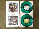 Yoko Ono The Plastic Ono Band - Happy Xmas GREEN VINYL 45 & ps Christmas PAIR