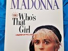 MADONNA WHO'S THAT GIRL 12'' VINYL US 1987 LP RECORD + 3 CASSETES