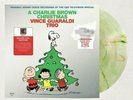 VINCE GUARALDI - A CHARLIE BROWN CHRISTMAS Exclusive CLEAR w/ RED GREEN Vinyl LP