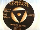 PAT BOONE - TWO HEARTS TWO KISSES - GOLD LONDON TRI CTR - ROCK 'N' ROLL EX+