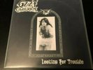Ozzy Osbourne Super Rare Double Live Album, LOOKING FOR TROUBLE. Purple Tie Dye