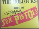 John Lydon Rotten SIGNED Never Mind The Bollocks LP Vinyl Sex Pistols PROOF