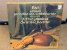 BACH: 6 SONATE FOR VIOLIN & HARPSICHORD A GRUMIAUX C. JACCOTTET PHILIPS 6769 017