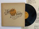 Neil Young - Harvest -  1972 US 1st Press Album with Lyrics Poster (NM)