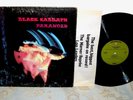 BLACK SABBATH Paranoid LP 1st Press 1970 Green Warner Brothers WS-1887 NICE