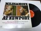Miles & Monk Miles Davis Thelonious Monk At Newport Columbia CL2178 VG++