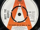 Mott The Hoople The Golden Age Of Rock N Roll UK 7” Promo 45