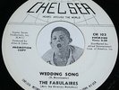 Doo Wop 45 THE FABULAIRES Wedding Song / Lonely Days Nights Chelsea Promo CLEAN
