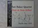 Chet Baker Quartet Jazz At Ann Arbor Pacific Jazz PJ-1203 Japan  VINYL LP OBI