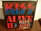 KISS LP VINYL RECORD: 1977  Alive II w/Detroit Rock City + Beth  +CD