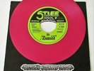 The Damned - Don't Cry Wolf / One Way Love UK 1977 Stiff Records Pink Vinyl 7